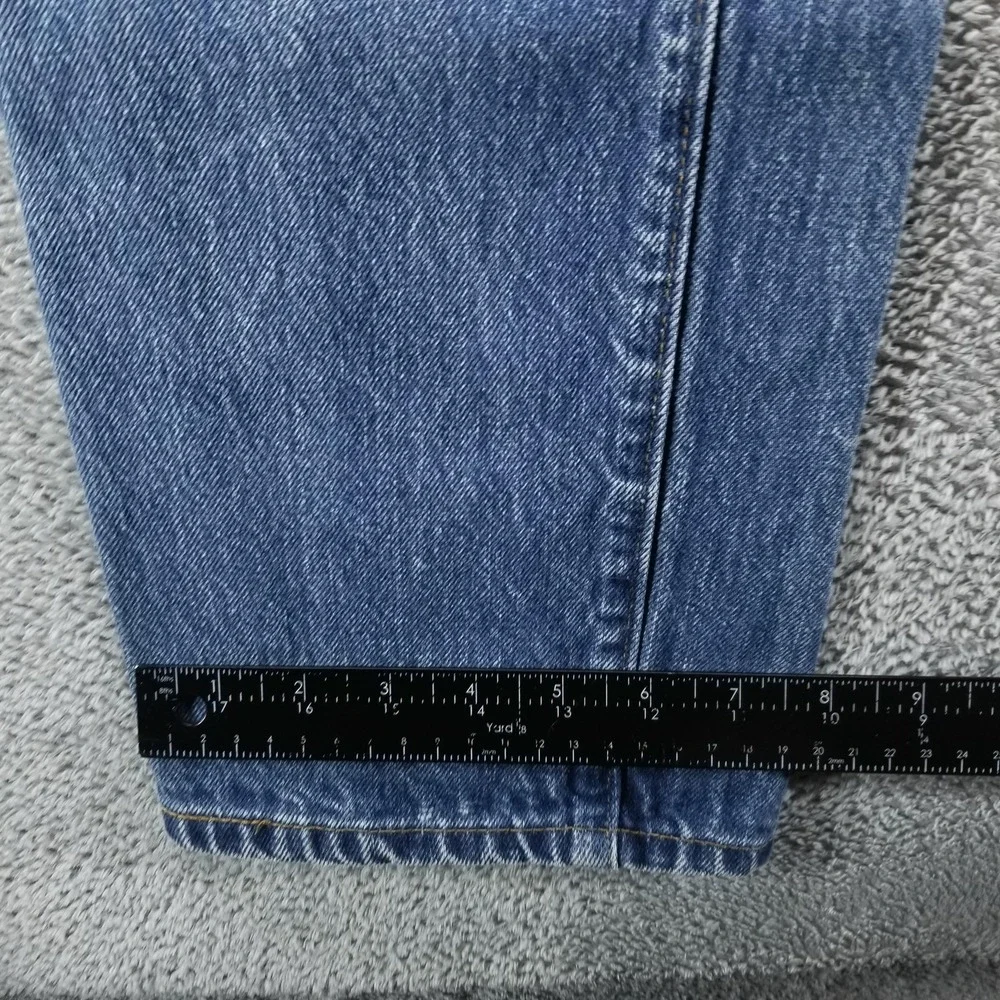 VTG Levis 505 Jeans Mens 25x30 Blue Regular Straight Made in USA Talon Zip 80s